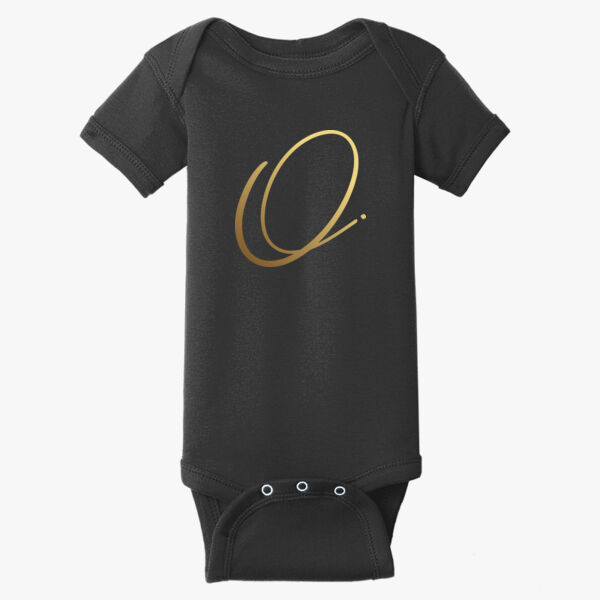 Infant Short Sleeve Baby Rib Bodysuit Thumbnail